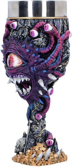 Nemesis Now Dungeons & Dragons - Pahar Beholder Cafea / Cafea Grecească Freddo Din Sticlă Cu Picior B7509B26