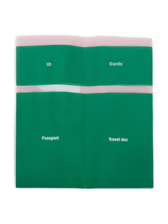 Reisepass-Tasche 23x5 Grün