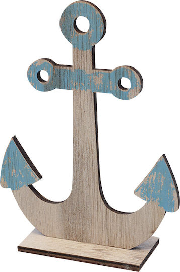 Wooden Anchor with Base