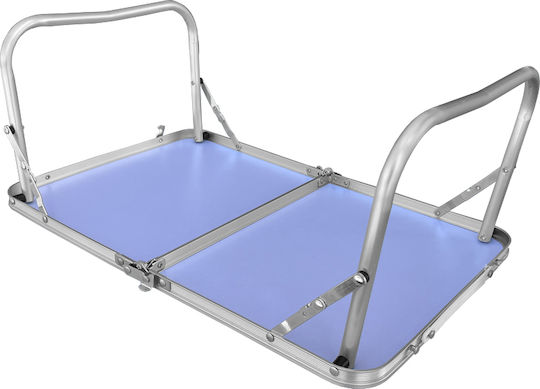 General Trade Table Aluminum for Camping Foldable in Case 60x40x42cm White
