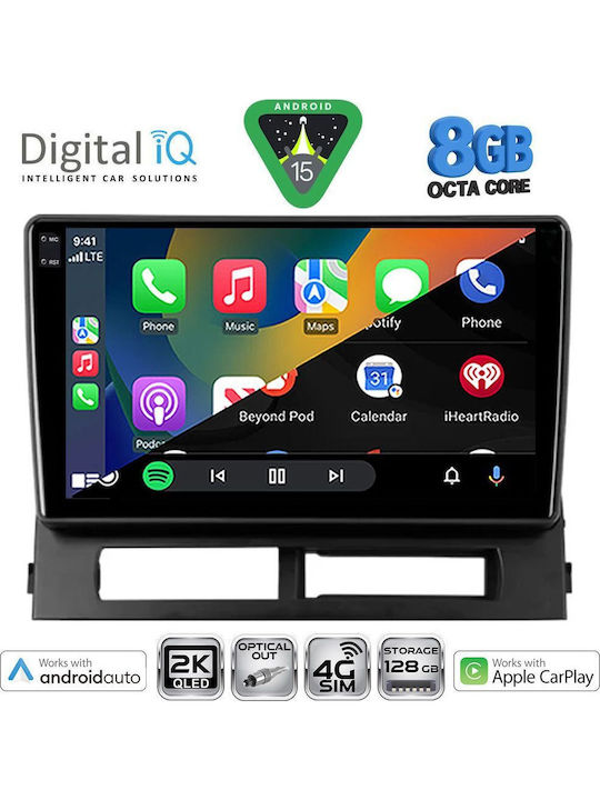 Digital IQ Car Audio System for Toyota Prius 2003-2009 with Clima Bluetooth USB WiFi GPS Apple CarPlay Android Auto with 9" Touch Screen