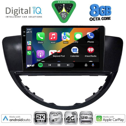 Digital IQ Ηχοσύστημα Αυτοκινήτου για Subaru Tribeca 2007-2014 (Bluetooth/USB/WiFi/GPS/Apple-Carplay/Android-Auto) με Οθόνη Αφής 9"