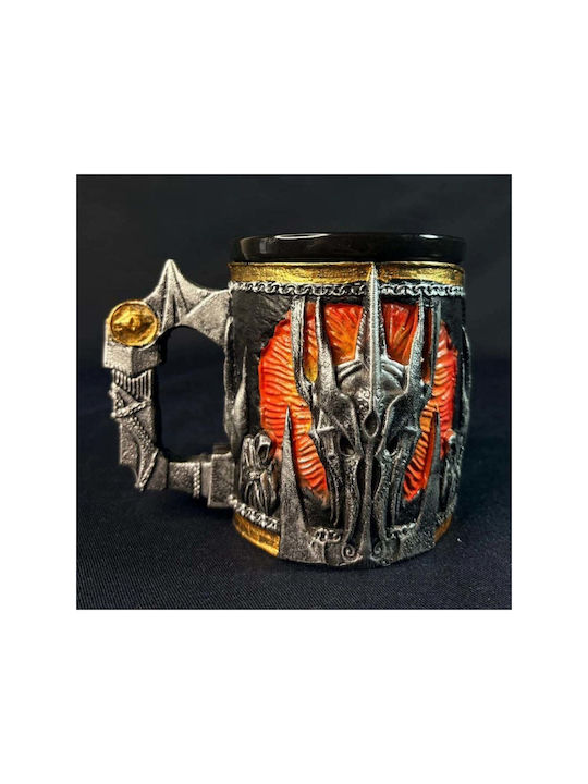 SteweHome Ceramic Red Mug 400ml