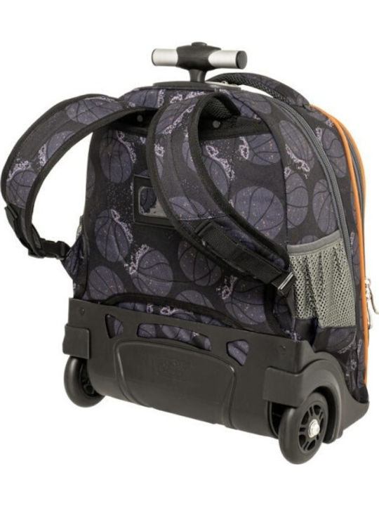 Polo Orbit School Trolley Bag Elementary With Water Bottle Holder Basketball 30L 36 x 26 x 43cm 2026
