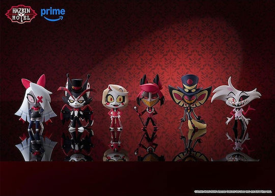 Hazbin Hotel Φιγούρες Pvc Μεγέθους 8cm Blind Box Σετ 6 Τεμάχια