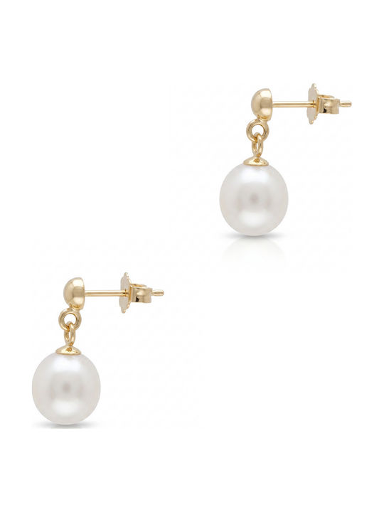 Kiriakos Gofas 14K Gold Ohrringe mit Steinen und Perlen