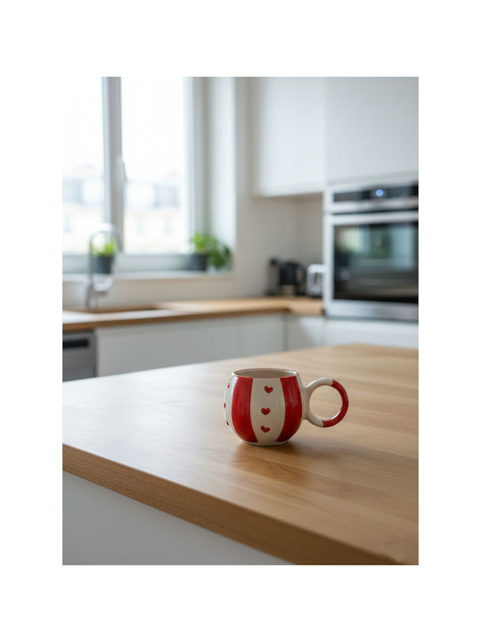 SteweHome Κούπα Κεραμική Λευκή 200ml