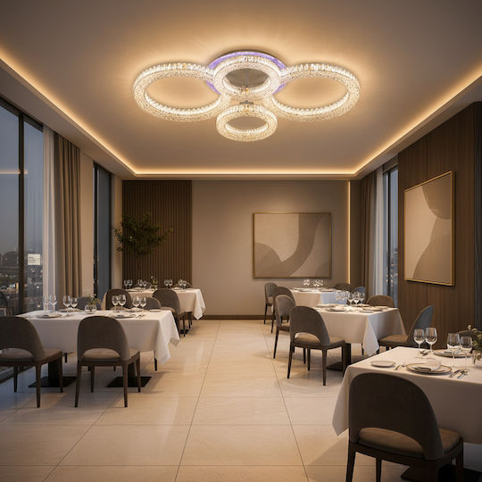 Alista Home Πλαφονιέρα LED με Τηλεχειριστήριο Alista Home Πλαφονιέρα LED με Τηλεχειριστήριο
