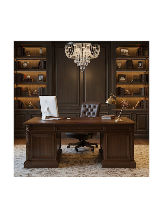 Alista Home Plafonieră de Tavan cu LED Integrat și Cristale