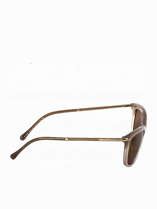 Burberry Unisex Sunglasses with Beige Frame and Beige Mirror Lens BE4185 3354