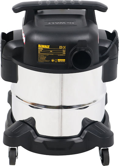 DEWALT Wet-Dry Vacuum 1050W with Plastic Drum 20lt Grey
