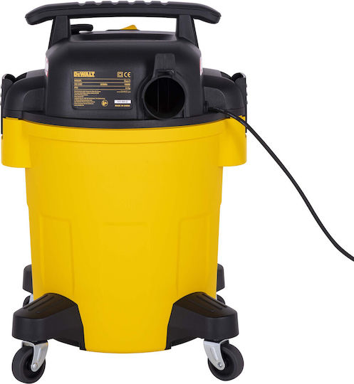 DEWALT Wet-Dry Vacuum 1050W with Plastic Drum 23lt