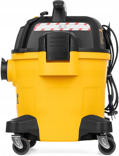DEWALT Σκούπα Υγρών / Στερεών 1050W με Πλαστικό Κάδο 20lt