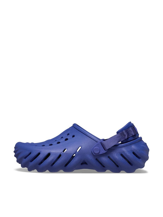 Crocs Echo Ανδρικά Σαμπό Μπλε