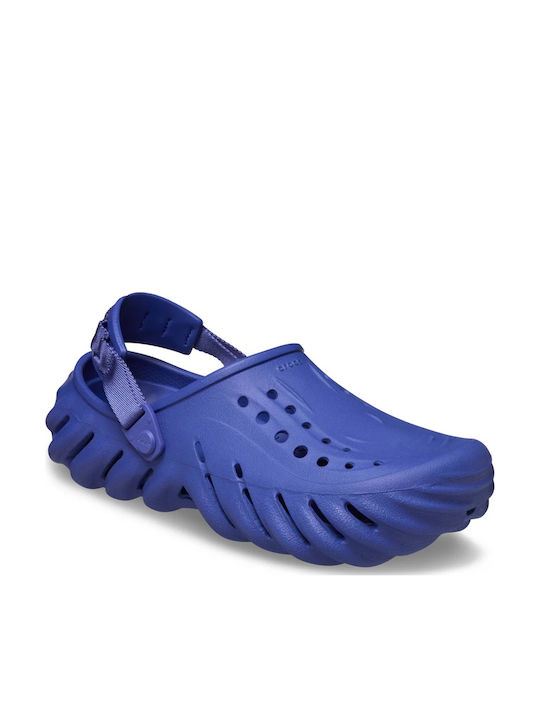 Crocs Echo Ανδρικά Σαμπό Μπλε