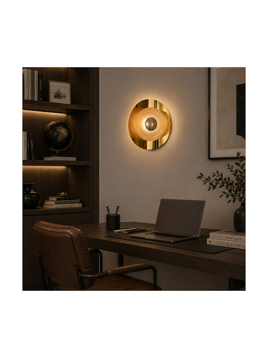Alista Home Wandleuchte Mit Integrierter LED Gold Alista Home Wandleuchte Mit Integrierter LED Gold
