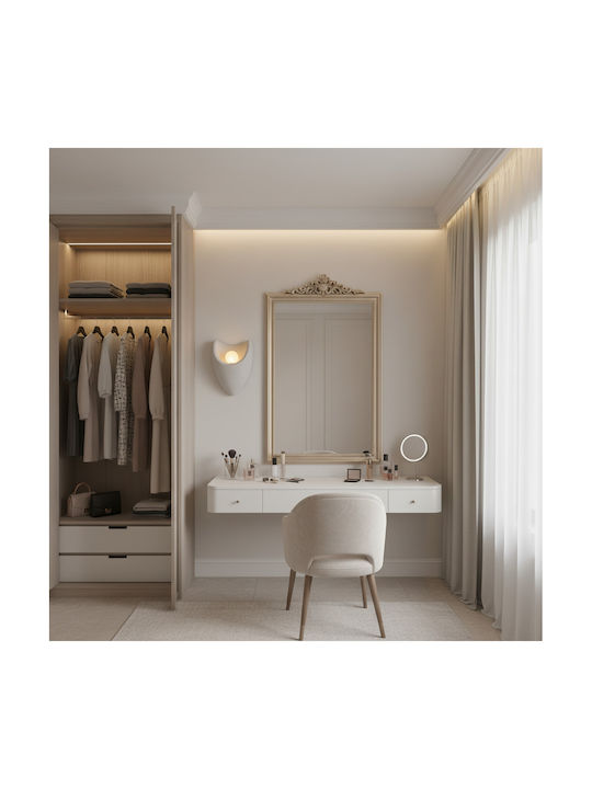 Alista Home Lampă de Perete Modernă cu Dulie E27 Gri
