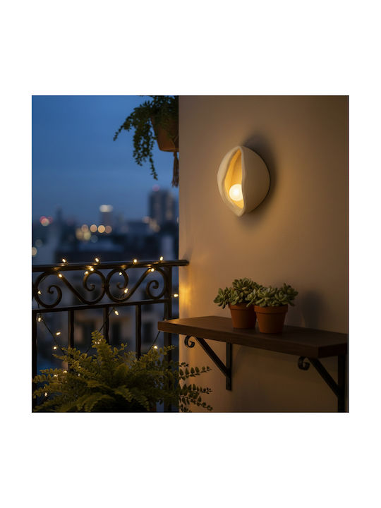 Alista Home Corp de iluminat modern de perete cu soclu E27 alb 30x35 cm