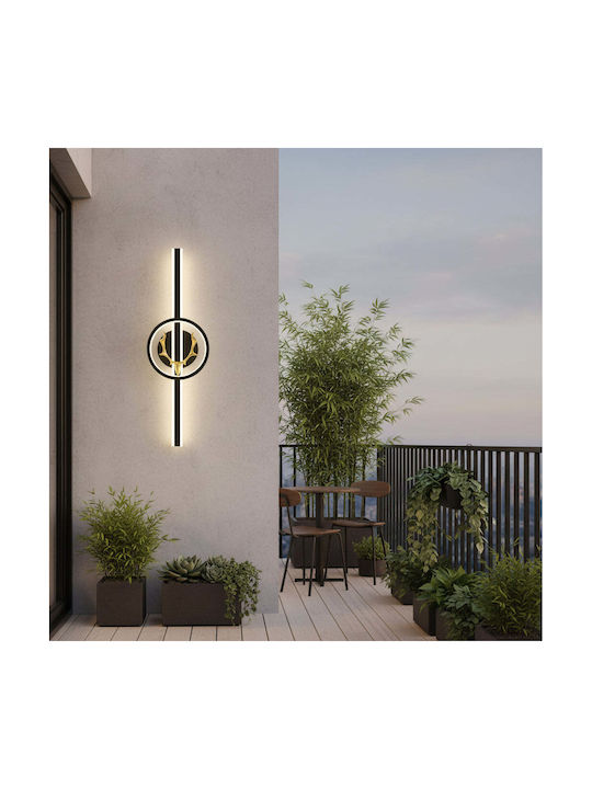 Alista Home Lămpi de Perete Modern cu Dulie E27 Negru