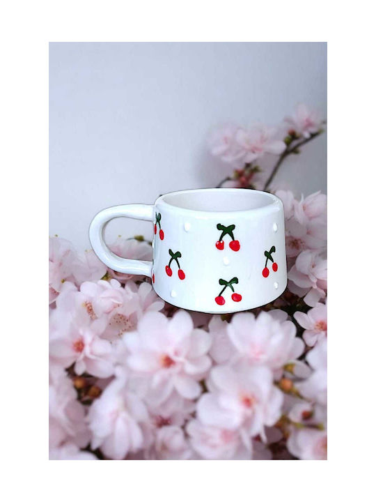 SteweHome Ceramic White Mug 2 Pieces