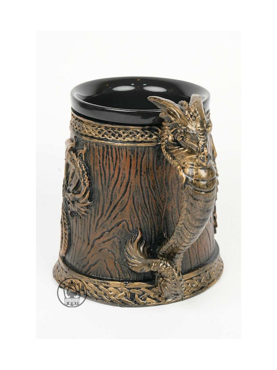 SteweHome Ceramic Brown Mug 400ml