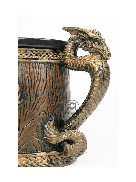 SteweHome Ceramic Brown Mug 400ml