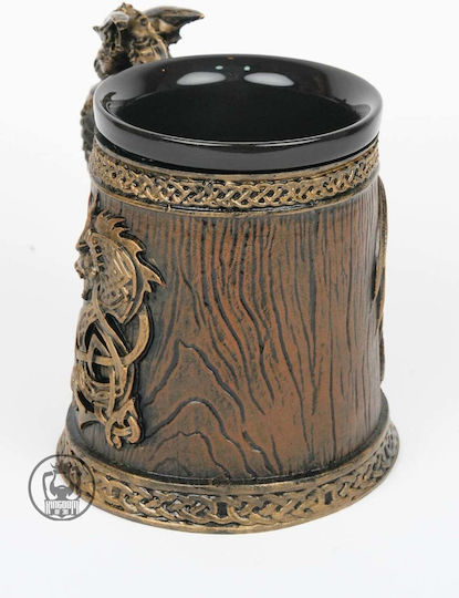 SteweHome Κούπα Κεραμική Καφέ 400ml
