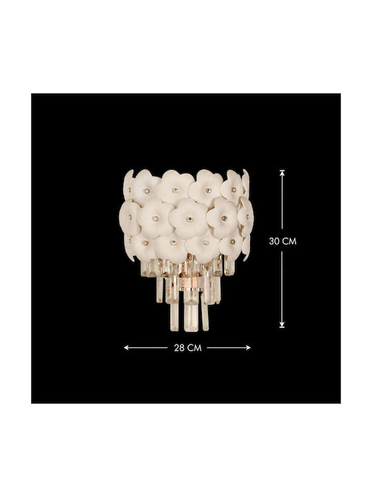 Alista Home Lampă de perete Aurie Alista Home Lampă de perete Aurie