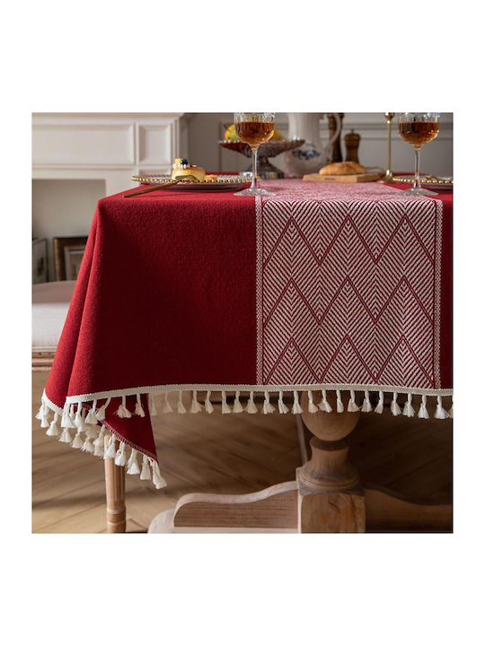 FRIPIA FRIPIA Tischdecke Rot 140x250cm