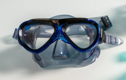 Florida Diving Mask with Snorkel Kids Blue