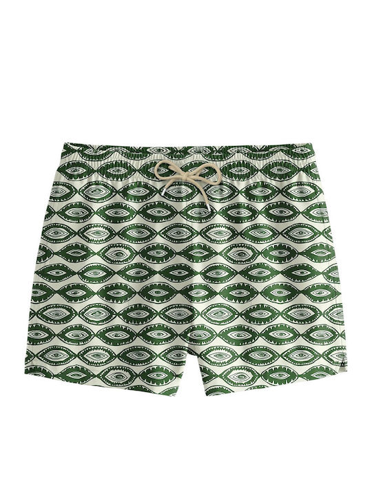 Herren-Bademode Kurze Hosen Grünes