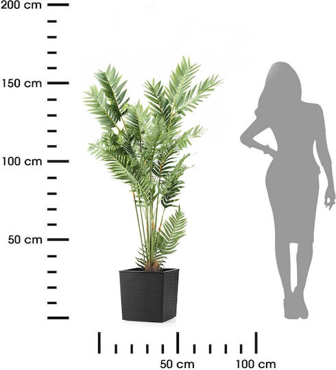 HowHomely Black Plastic Plant Pot 30cm