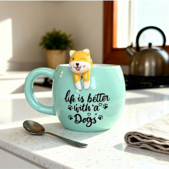 SteweHome Ceramic White Mug 350ml