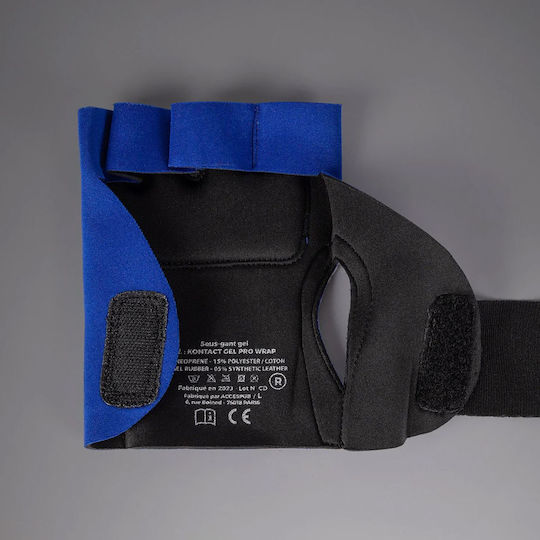 Venum Kontact Boxing Handwraps 250 Cm Royal Blue Silver Size S