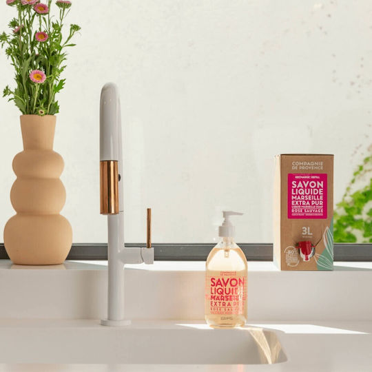 Compagnie De Provence Wild Refill Liquid Soap Rose 3000ml
