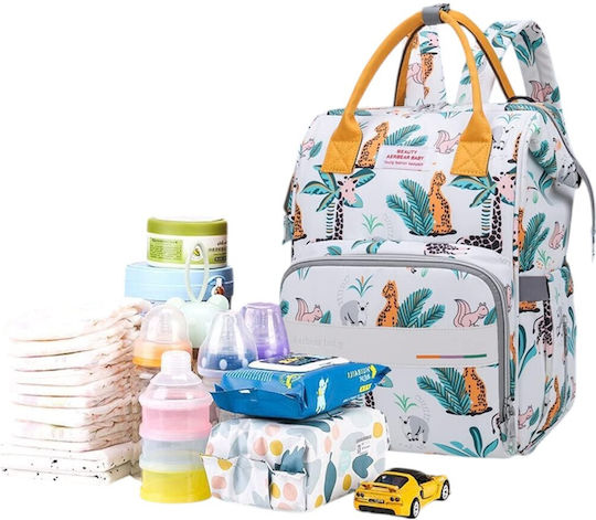 Queen Mother Backpack Diaper Bag Multicolour 40x26x13cm