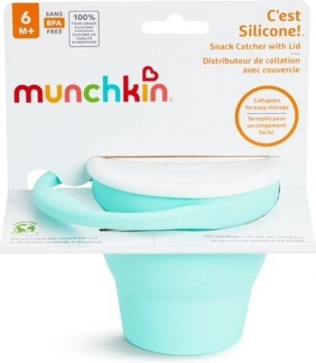 Munchkin Kinderlebensmittelbehälter aus Silizium Grünes