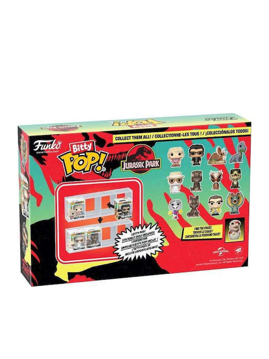 Funko Bitty Pop! Jurassic Park Chase 4 Bucăți