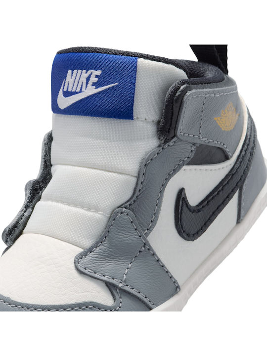Jordan Бебешки маратонки за прегръдка Сив Jordan 1