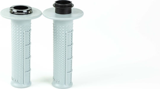 Renthal Mx Original Lock-on Soft Tapered Handlebar Grips Color Light Gray
