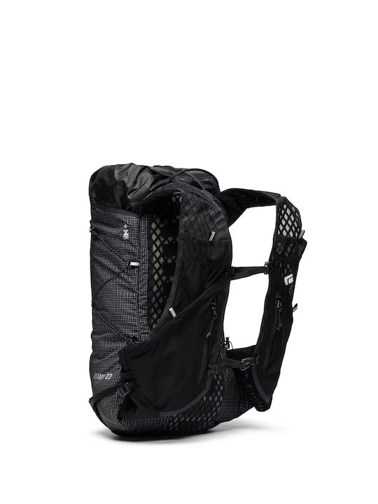 Black Diamond Ορειβατικό Σακίδιο 22lt Αδιάβροχο Μαύρο Daypack