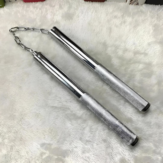 Nunchaku pliabil 55 cm pentru antrenament de arte marțiale
