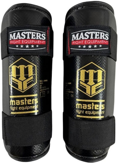 Sport Masters Na Shin Guards Kids Black