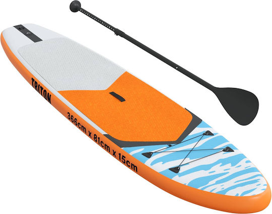 vidaXL Φουσκωτή Σανίδα SUP με Μήκος 3.66m Μπλε