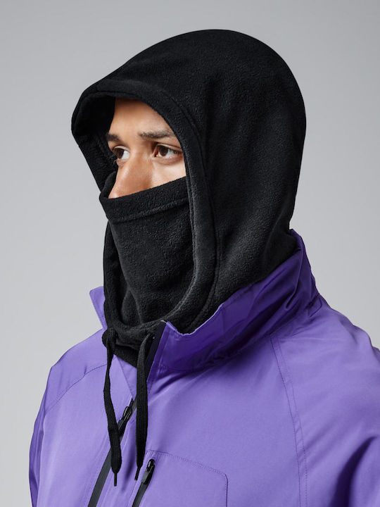 Beechfield Fleece Hood Αθλητικό Περιλαίμιο Μαύρο