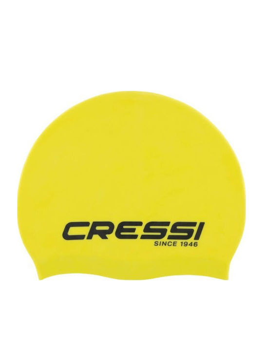 Cressi Eddie Swim Cap Yellow Black Cressi Eddie Swim Cap Yellow Black