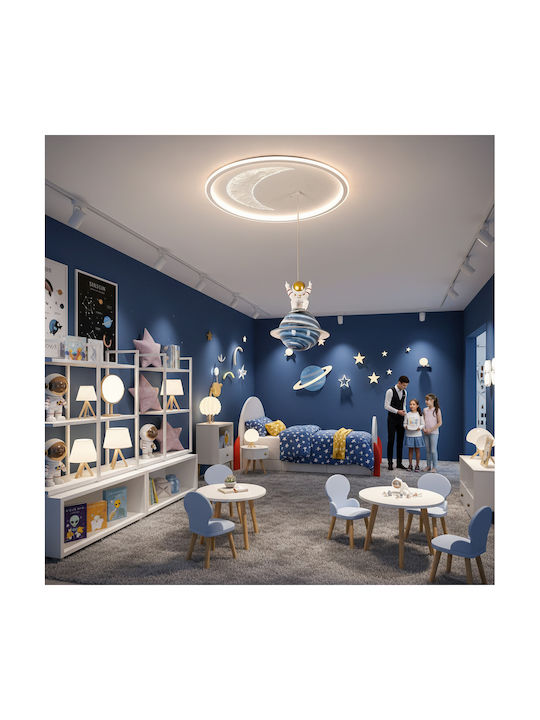 Alista Home Πολύφωτο Παιδικό Φωτιστικό Πλαφονιέρα 80W με Υποδοχή E27 Λευκή