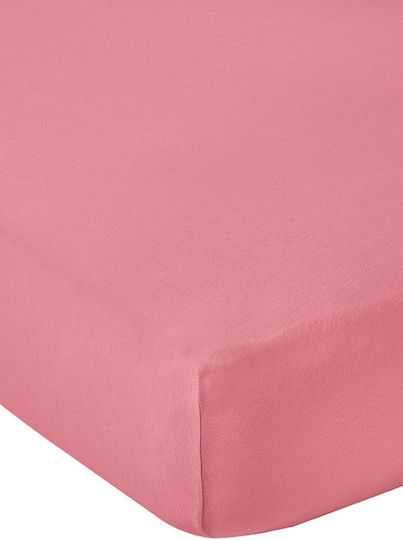 Living Home Super-Doppel Bettlaken mit Gummibettlaken 160x200+30cm Azalee 8651