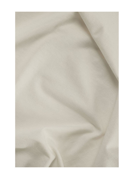 Living Home Σεντόνι Υπέρδιπλο με Λάστιχο 160x200+30εκ. Beige 30
