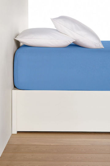 Living Home Υπέρδιπλο 160x200+40εκ. με Λάστιχο Stahlblau Living Home Υπέρδιπλο 160x200+40εκ. με Λάστιχο Stahlblau